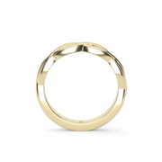 Yellow Gold Twisted Wedding Ring/Band